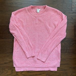 JCrew summer weight sweater. Coral color in size XXS.